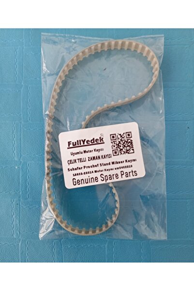 FullYedek 1S605-25014 ÇELİK TELLİ Motor Kayışı sm0402210 , Schafer Prochef Stand Mikser Kayış