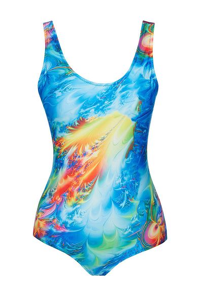SAILOR moda Pareolu Crew Neck Swimsuit
