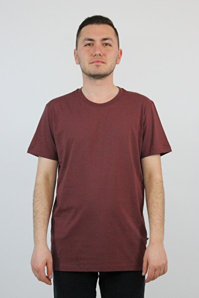 yakamor Ανδρικό μπλουζάκι με λαιμόκοψη από χτενισμένο βαμβάκι