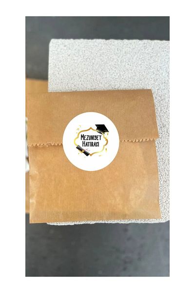 Hsn Graduation Souvenir Sticker 24 Pieces 4 cm