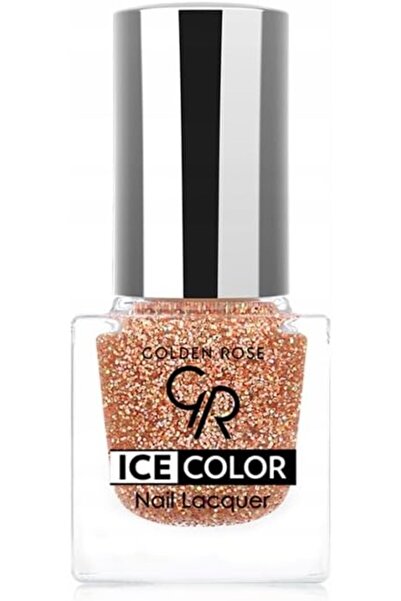 Golden Rose Ice Color Nail Lacquer Glitter No:224 - Oje