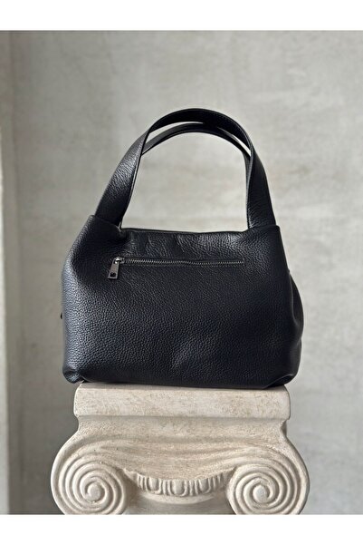 DERKON Vera Model Genuine Leather Women's Bag Black