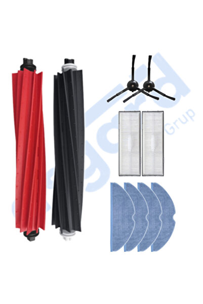 Asgard Grup ROBOROCK S8, S8+, S8 PRO-PRO COMPATIBIL 1 Perie principală 2 Peri...