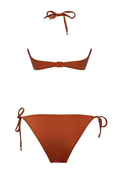 SAILOR moda Strapless Accessory Brazilian Bikini Set