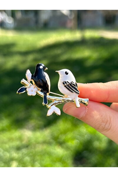 MRK Sevgili Kuşlar Broş