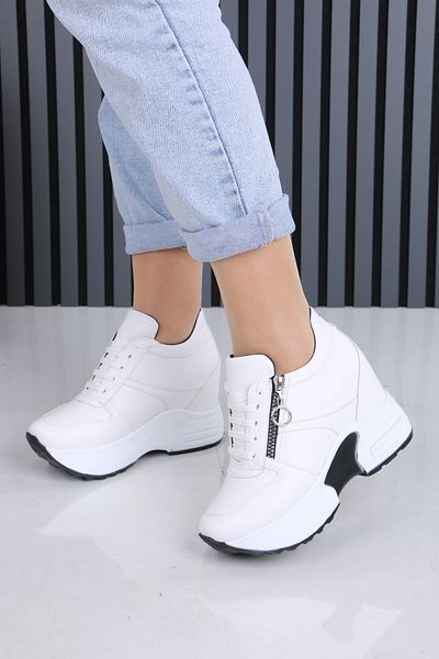 layki Women's 8 cm Sole Orthopedic Daily Sports Shoes