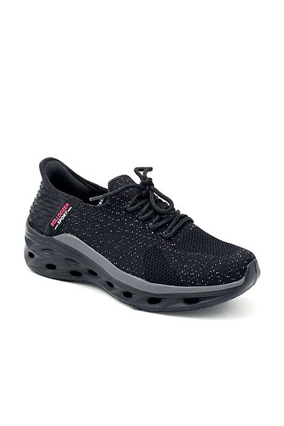 Bulldozer 020 Pantofi sport pentru femei cu talpă interioară din spumă cu memorie Confort Zilnic NEGRU