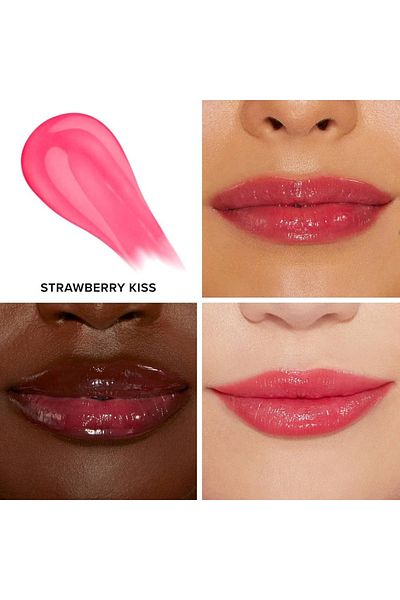 Too Faced Lip Injection Extreme Lip Plumper – Strawberry Kiss 4.0g-Lip Plumping Gloss with Hydration