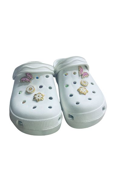 DİNAMİK Konay 6502 High Sole Massage Croks Stone Slippers