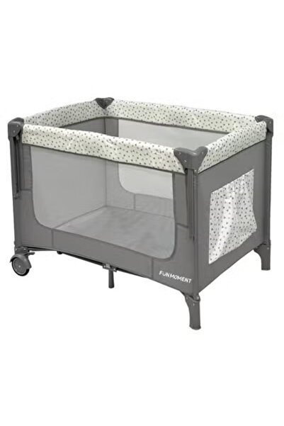 Fun Moment سرير أطفال وسرير قابل للطي