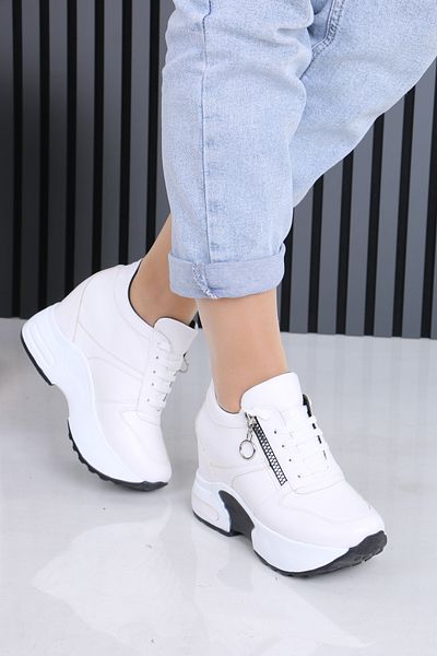 layki Women's 8 cm Sole Orthopedic Daily Sports Shoes