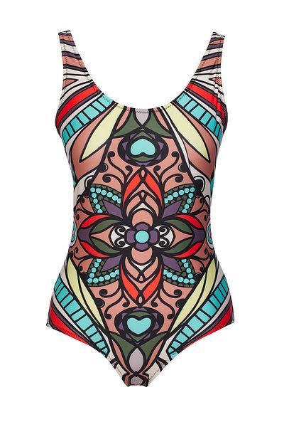 SAILOR moda Pareolu Crew Neck Swimsuit