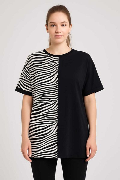 Vinola Women's Plus Size Special Pattern Viscose Blouse