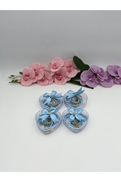 Uğurlu Hac Cutie cu inimă, set de mătănii de rugăciune din perle, 10 bucăți