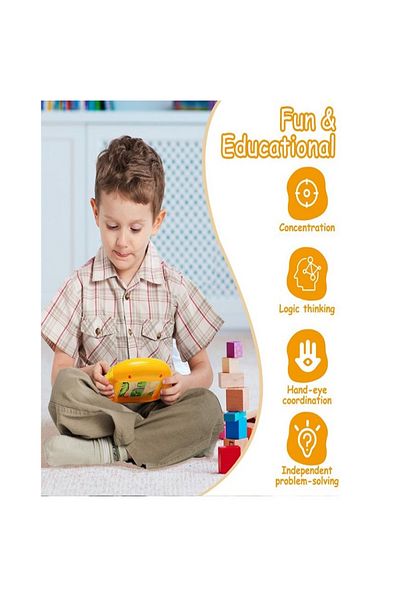 rexa Animal Rotating Puzzle – Educational Spin & Match Toy for Kids