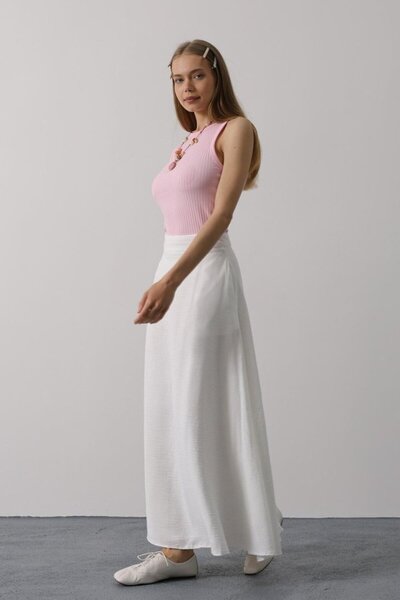 Silerra Fusta de in - Albă