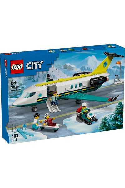 LEGO LEGO City set - Emergency Ambulance Plane (60465)