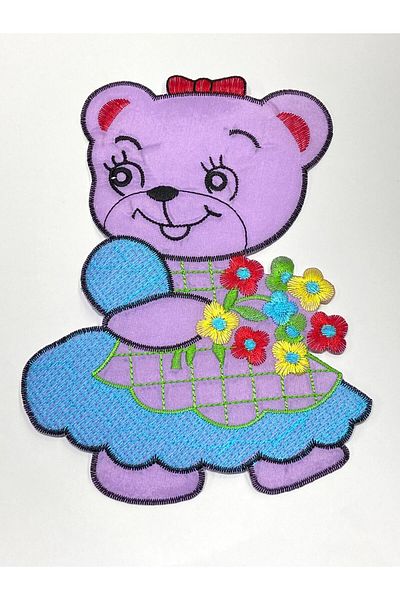 karantuhafiye Baby Blanket Applique / Baby and Child Applique / Large Size Floral