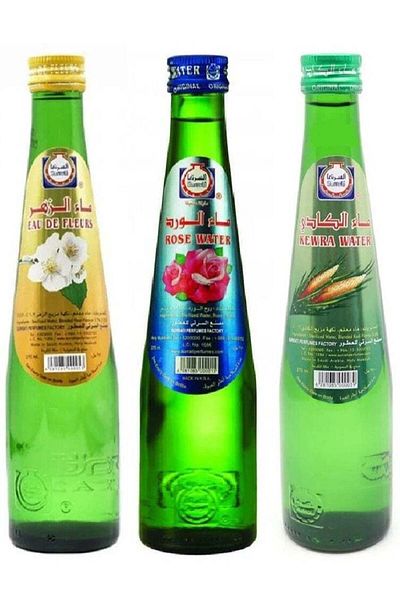 Surrati Rose, Eau De Fleurs and Kewra Water - 3x270ml