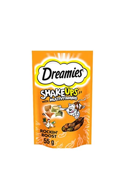 Dreamies Shakeups Multivitamins Kümes Hayvanlı Kedi Ödül Maması 55 gr