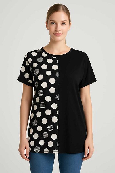 Vinola Women's Plus Size Special Pattern Viscose Blouse