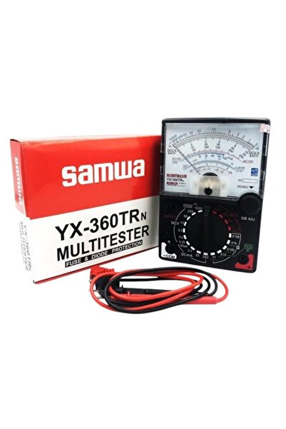Temiz Pazar Analog Multimetre – Gerilim, Akım, Direnç Ölçer Profesyonel Avometre