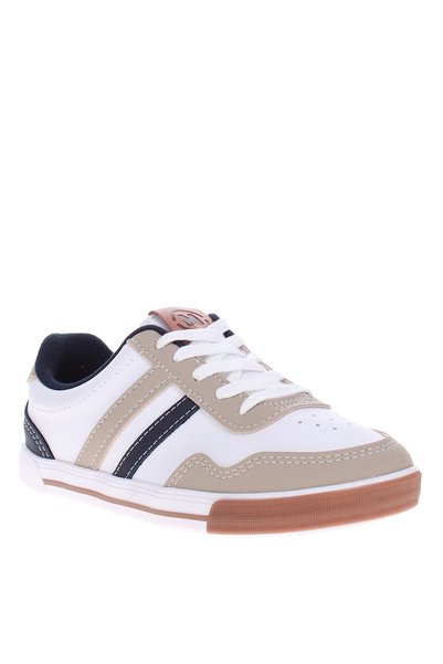 MOLEKINHO Pre Teen Boys Sneakers Off White | Made In Brazil