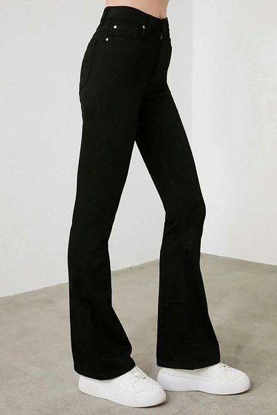 Livik Lagün Women's Lycra Stretchy Special Spanish Leg Jeans