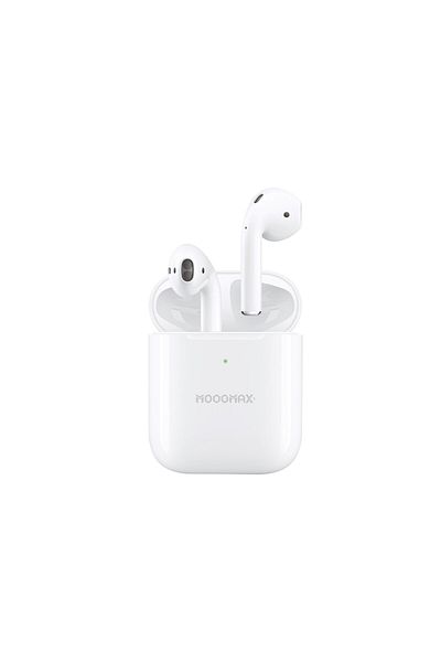 MOOGMAX Moog Max Wireless Headphones with Powerful Sound and Clear Microphone - Supports Wireless Charging and Pop-up Window for iPhone