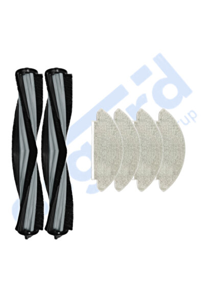 Asgard Grup VİOMİ V5 – V5 PRO – ALPHA 2 PRO متوافق مع 2 فرشاة رئيسية 4 ممسحة