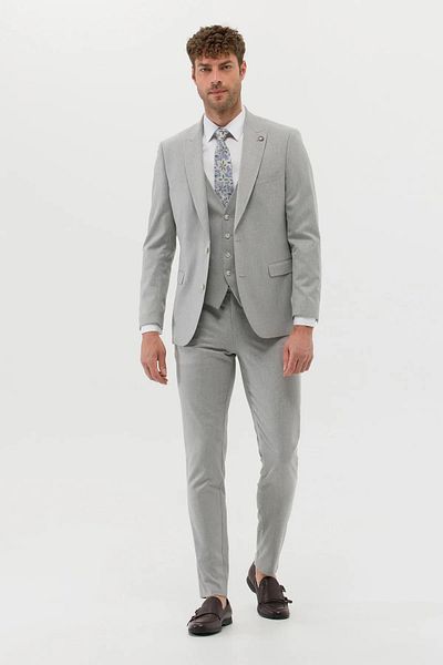 Pierre Cardin Men's Extra Slim Fit Vest Suit 1603648