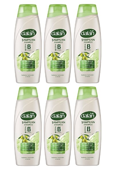 Dalan Zeytinyağlı Onarıcı Bakım Şampuanı 450 Ml x 6 Adet