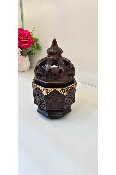 D&H Damanhoor Charcoal Incense Burner for Oud, Bakhoor, Frankincense – Aromatherapy & Decor