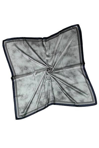 mim eşarp Κασκόλ Ebruli Crystal Cloud με σχέδιο 90x90 cm