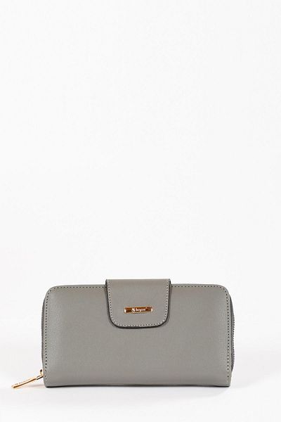Beyza Women's Wallet-Handbag B120 Gray