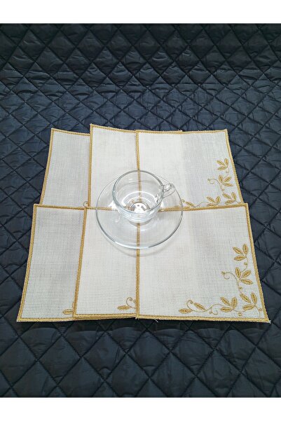 NAKIŞ ATÖLYESİ Bahar Dali 1 Cocktail Servette and Coffee so Presentation Servette 6 Pieces