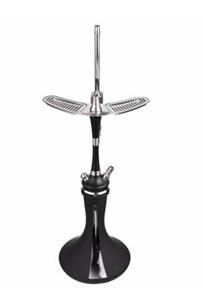 MR EDS E37 Boomerang Çelik Seri Black Nargile Takımı