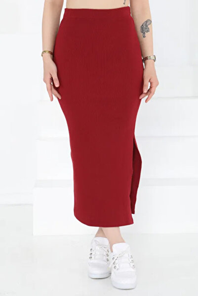 Butik Yırtmaçlı Etek