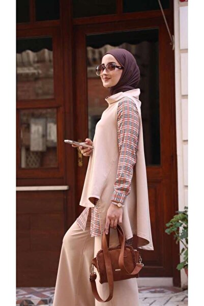 ESRA KEKÜLLÜOĞLU Kadın Yazlık Ekim Takım-Bej