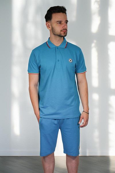 PARAGOOSE Set PADDLE Tricou Polo cu maneca scurta Sort pentru Barbati ALBASTRU DESCHIS