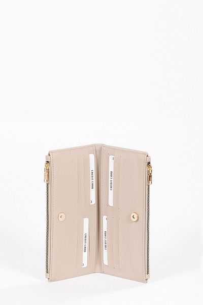 Beyza Women's Wallet B270 Dark Beige