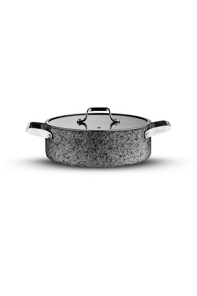 Brioni Stone-Age Anti-Scratch Fireproof Non-Stick Induction 32 cm Oblate Pot