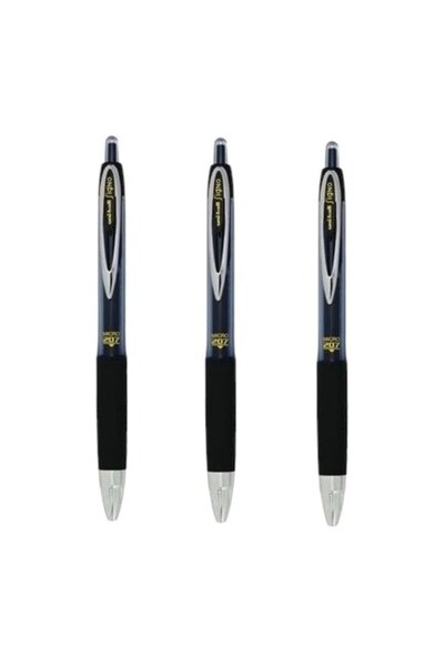 UNİ-BALL UNİBALL SİGNO 207 ( 1.0 ) MEKANİK JEL KALEM SİYAH ( Üç Adet )