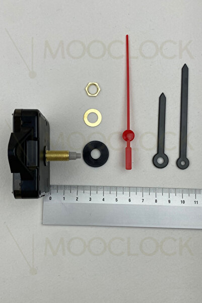 MOOCLOCK Clock Machine, Acar Silent Wall Clock Mechanism, 22mm Shaft, Scorpion-Equinox-Second-(Hanging)