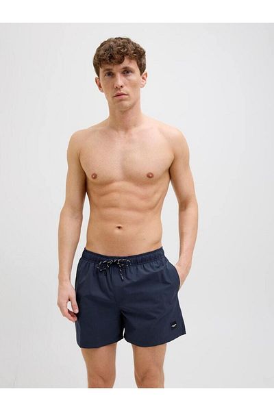 Jack & Jones JACK&JONES Herren Badeshorts - JPSTMAUI JJSWIM SOLID AKM SN, Badehose