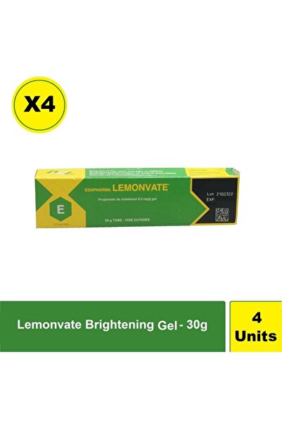 ESAPHARMA عبوة من 4 جل ليمونفيت - 120 جم (4 × 30 جم)