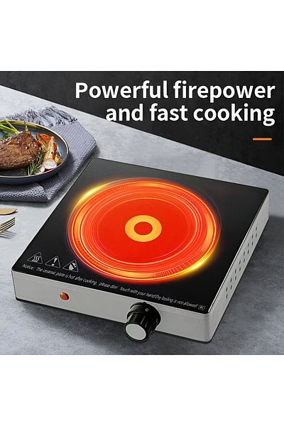 Generic Digital Infrared Cooker 2000W – Portable Single Burner Electric Hob