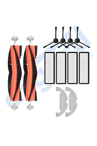 Asgard Grup XIAOMI MOP 2 ULTRA – Compatibil cu X10 2 perii principale 4 perii laterale 4 filtre 2 mopuri