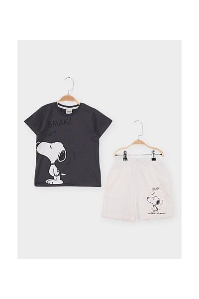 Ugly Duck 05-08 Years Boy Snoopy Double Set - Smoked