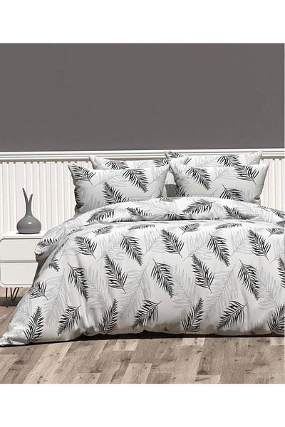 Pamuku Double Tree Patterned Duvet Cover Set [with Sheets]